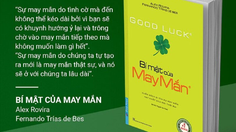 Review sách bí mật của may mắn và phương pháp thu hút thành công